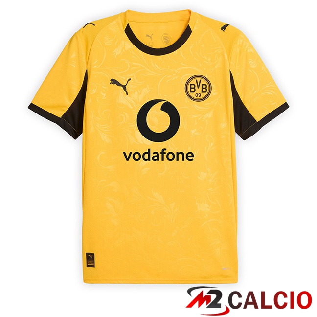 Maglie Calcio Dortmund BVB CUP Giallo 2025/2026  Maglie Calcio Dortmund BVB CUP Giallo 2025/2026