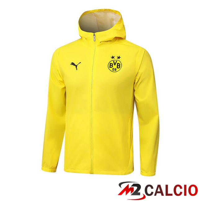 Giacca A Vento Dortmund BVB Giallo 2025/2026  Giacca A Vento Dortmund BVB Giallo 2025/2026