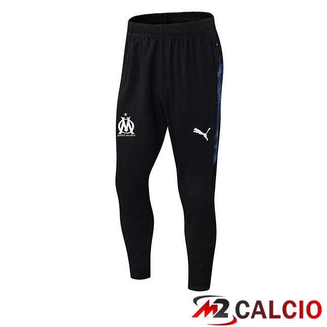 Pantaloni Da Allenamento Marsiglia OM Nero 2025/2026  Pantaloni Da Allenamento Marsiglia OM Nero 2025/2026