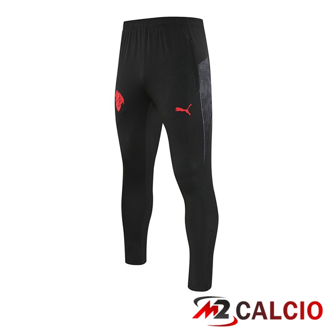 Pantaloni Da Allenamento AC Milan Nero 2025/2026  Pantaloni Da Allenamento AC Milan Nero 2025/2026