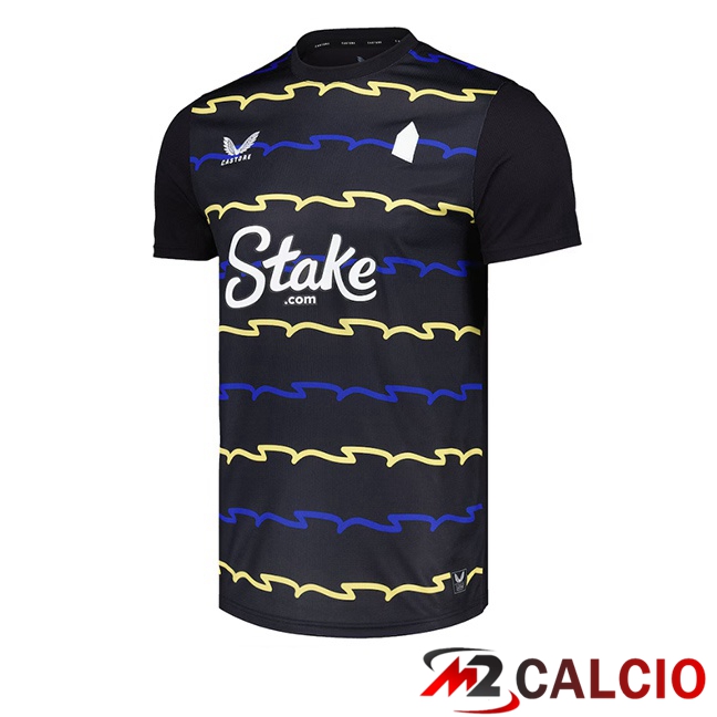 Maglie Calcio Everton Terza Nero 2025/2026  Maglie Calcio Everton Terza Nero 2025/2026