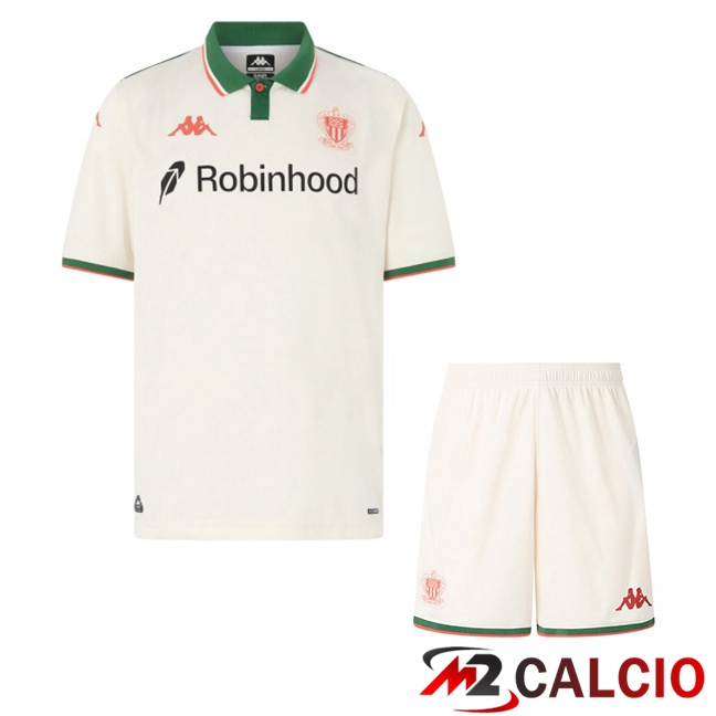 Maglie Calcio OGC Nice Bambino Seconda Bianco 2025/2026  Maglie Calcio OGC Nice Bambino Seconda Bianco 2025/2026