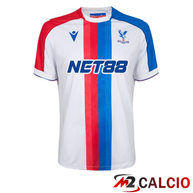 Maglie Calcio Crystal Palace Seconda Bianco 2025/2026  Maglie Calcio Crystal Palace Seconda Bianco 2025/2026