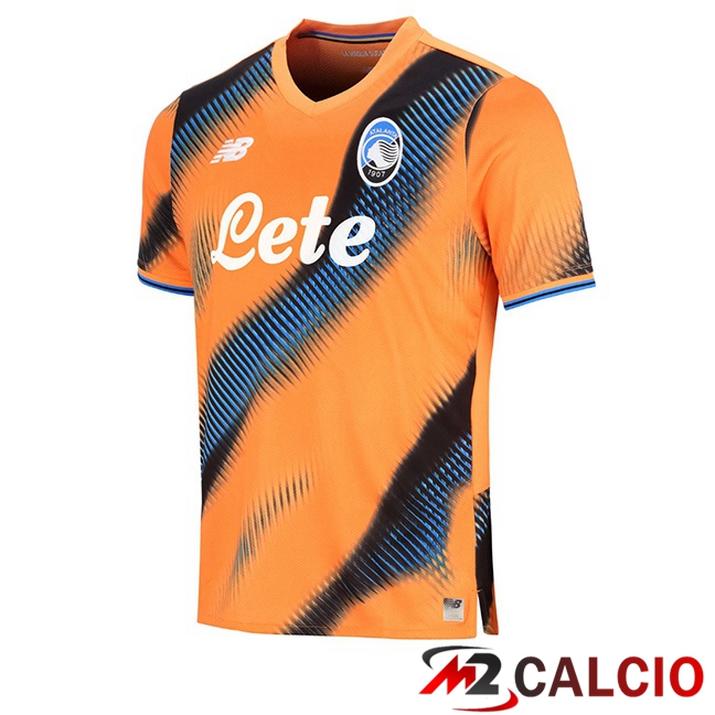 Maglie Calcio Atalanta Terza Arancia 2025/2026  Maglie Calcio Atalanta Terza Arancia 2025/2026