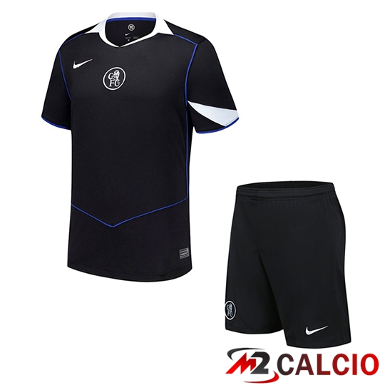 Maglie Calcio FC Chelsea Bambino Terza 2025/2026  Maglie Calcio FC Chelsea Bambino Terza 2025/2026