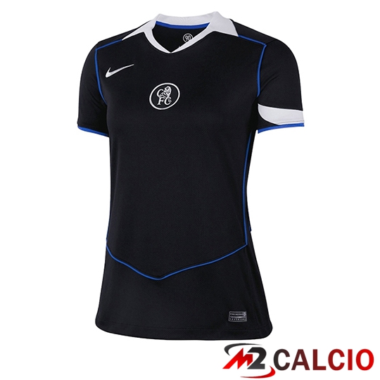 Maglie Calcio Chelsea Donna Terza 2025/2026  Maglie Calcio Chelsea Donna Terza 2025/2026