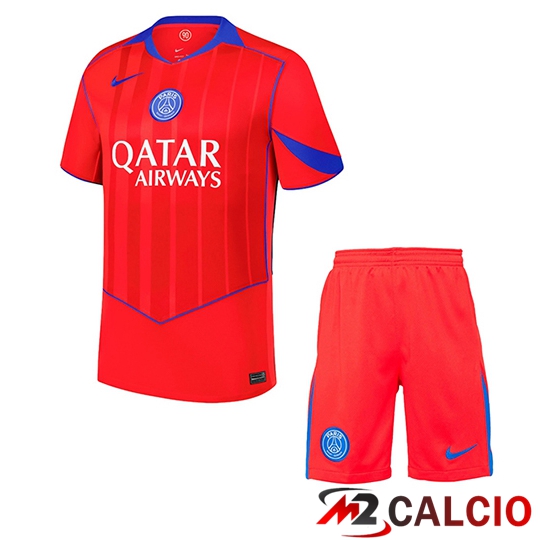 Maglie Calcio PSG Bambino Terza 2025/2026  Maglie Calcio PSG Bambino Terza 2025/2026