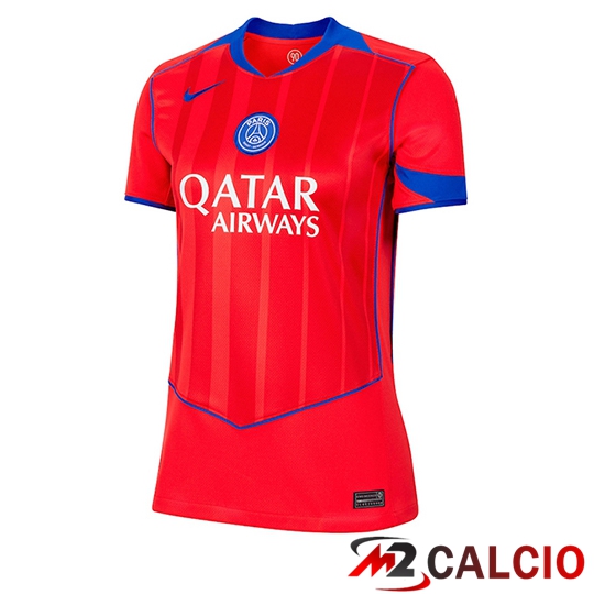 Maglie Calcio PSG Donna Terza 2025/2026  Maglie Calcio PSG Donna Terza 2025/2026