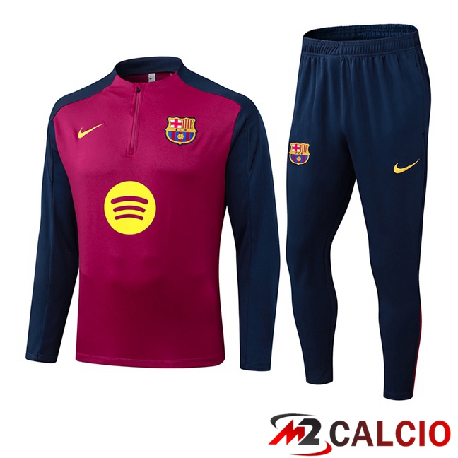 Insieme Tuta Calcio FC Barcellona Rosso Blu Reale 2025/2026  Insieme Tuta Calcio FC Barcellona Rosso Blu Reale 2025/2026
