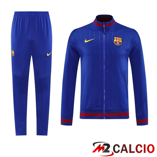 Insieme Tuta Calcio - Giacca FC Barcellona Viola 2025/2026  Insieme Tuta Calcio - Giacca FC Barcellona Viola 2025/2026
