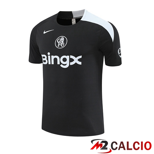 T Shirt Allenamento FC Chelsea Nero 2025/2026
