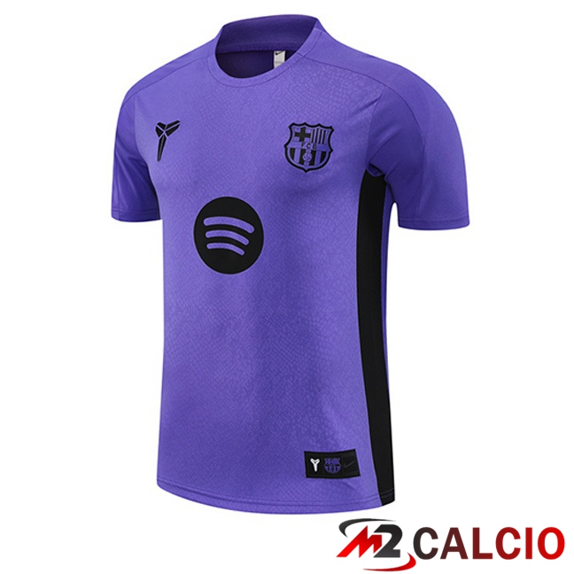 T Shirt Allenamento FC Barcellona Viola 2025/2026  T Shirt Allenamento FC Barcellona Viola 2025/2026