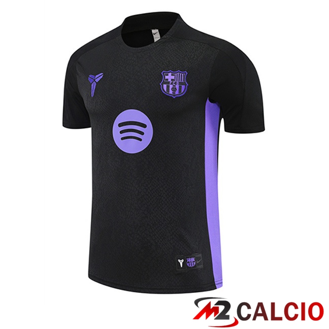 T Shirt Allenamento FC Barcellona Nero 2025/2026  T Shirt Allenamento FC Barcellona Nero 2025/2026