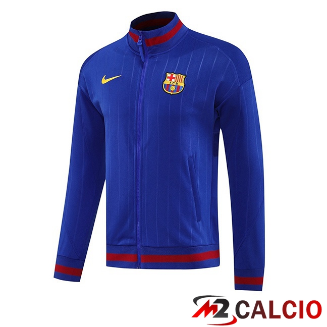 Giacca Calcio FC Barcellona Viola 2025/2026  Giacca Calcio FC Barcellona Viola 2025/2026