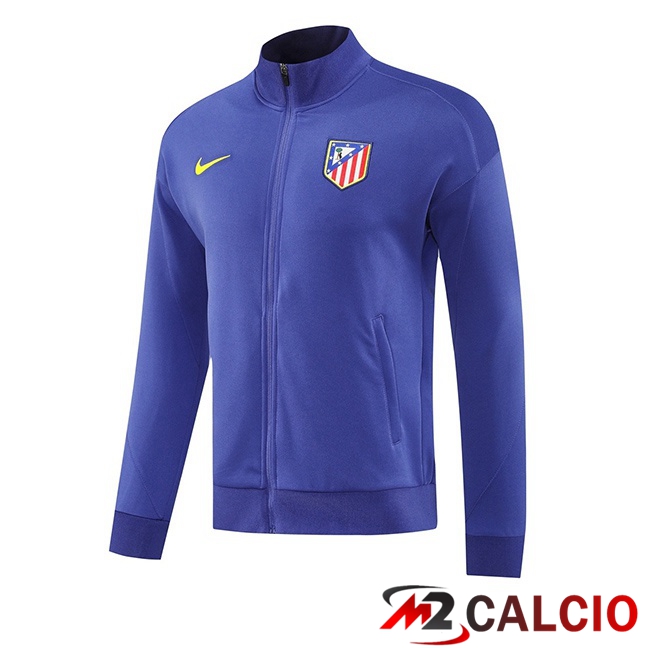Giacca Calcio Atletico Madrid Viola 2025/2026  Giacca Calcio Atletico Madrid Viola 2025/2026