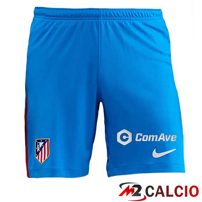 Pantaloncini Calcio Atletico Madrid Terza Blu 2025/2026  Pantaloncini Calcio Atletico Madrid Terza Blu 2025/2026