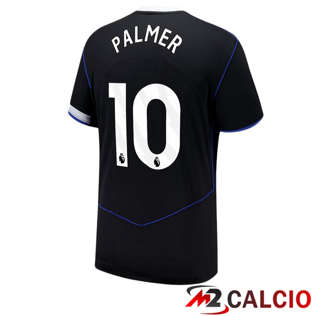 Maglie Calcio FC Chelsea (Palmer 10) Terza Nero 2025/2026