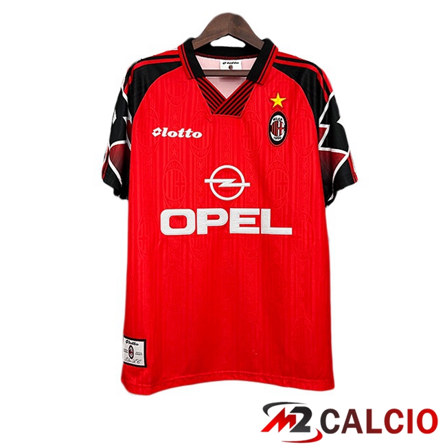 Maglie Calcio AC Milan Retro Rosso Edizione Speciale 1997-1998