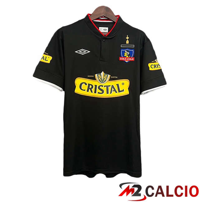 Maglie Calcio Colo-Colo Retro Seconda Nero 2003  Maglie Calcio Colo-Colo Retro Seconda Nero 2003