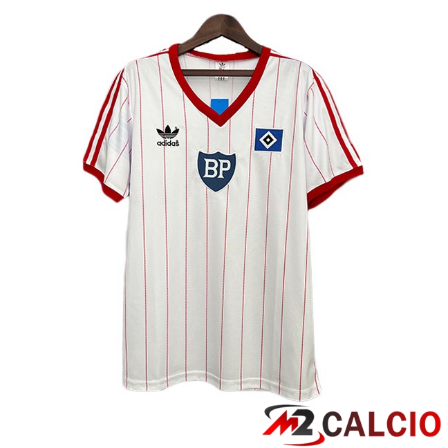 Maglie Calcio Hamburger SV Retro Prima Bianco 1983-1984