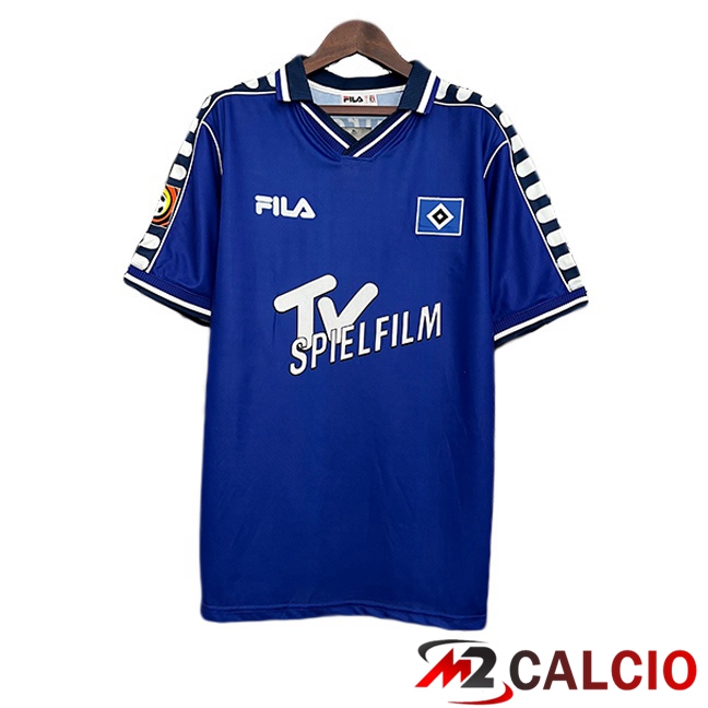 Maglie Calcio Hamburger SV Retro Seconda Blu 2000-2001