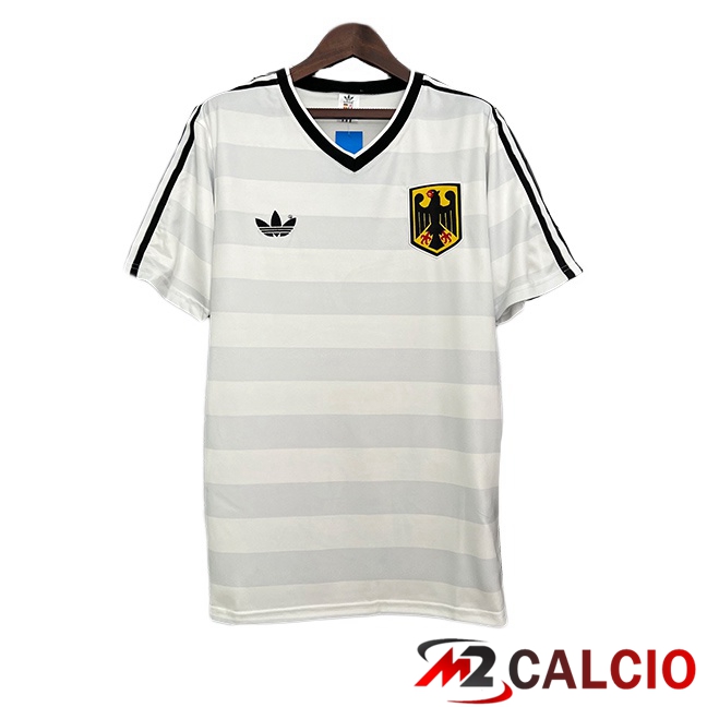 Maglie Calcio Germania Retro Edizione Speciale Bianco 1984