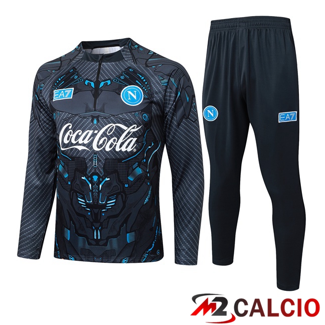 Insieme Tuta Calcio SSC Napoli Grigio 2025/2026