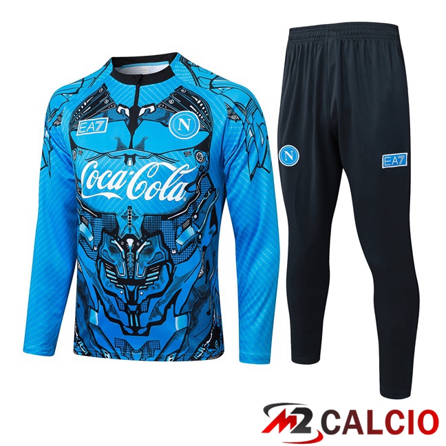 Insieme Tuta Calcio SSC Napoli Blu 2025/2026