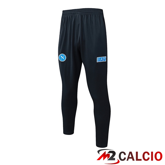 Pantaloni Da Allenamento SSC Napoli Nero 2025/2026  Pantaloni Da Allenamento SSC Napoli Nero 2025/2026
