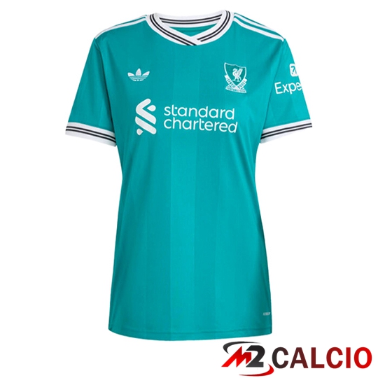Maglie Calcio FC Liverpool Donna Terza 2025/2026  Maglie Calcio FC Liverpool Donna Terza 2025/2026