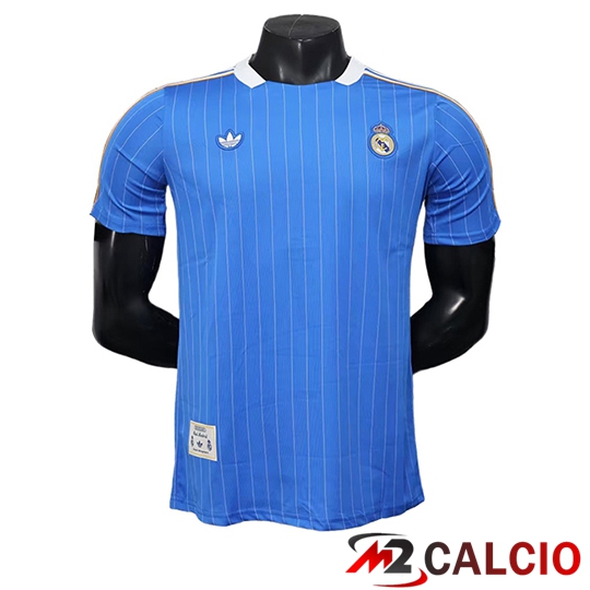 Maglie Calcio Real Madrid Special Edition Blu 2025/2026  Maglie Calcio Real Madrid Special Edition Blu 2025/2026