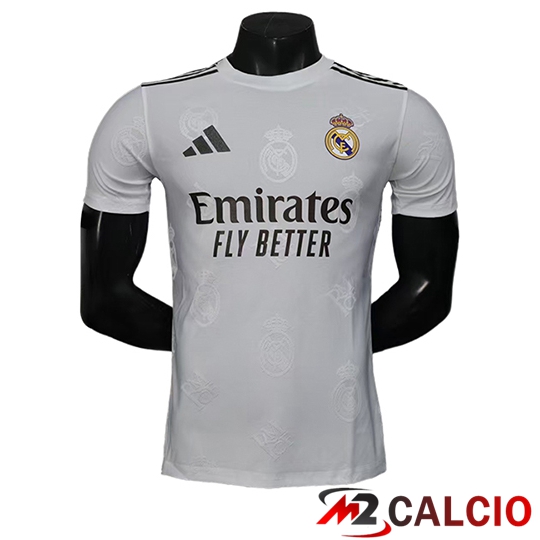 Maglie Calcio Real Madrid Special Edition Bianco 2025/2026  Maglie Calcio Real Madrid Special Edition Bianco 2025/2026