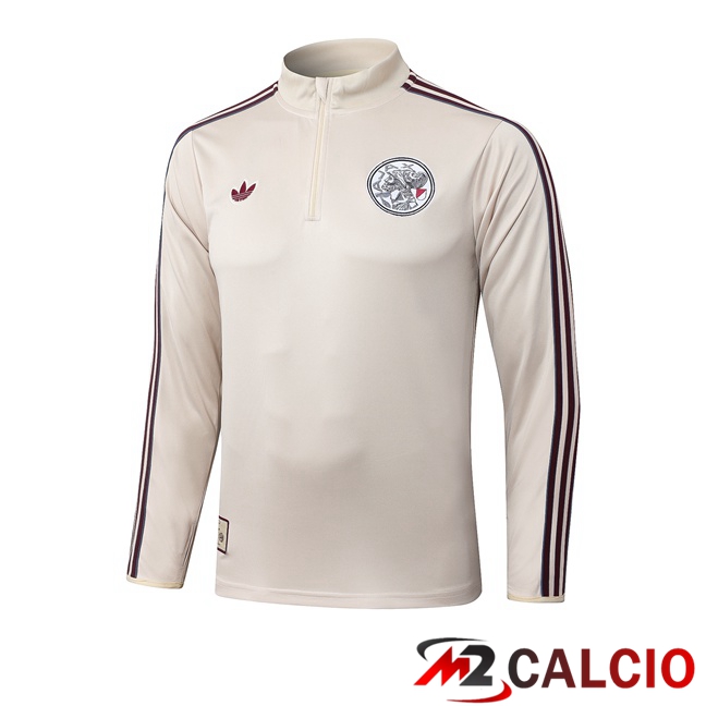 Felpa Allenamento AFC Ajax Giallo 2025/2026  Felpa Allenamento AFC Ajax Giallo 2025/2026