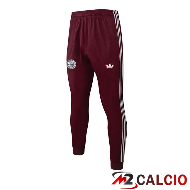 Pantaloni Da Allenamento AFC Ajax Rosso 2025/2026  Pantaloni Da Allenamento AFC Ajax Rosso 2025/2026