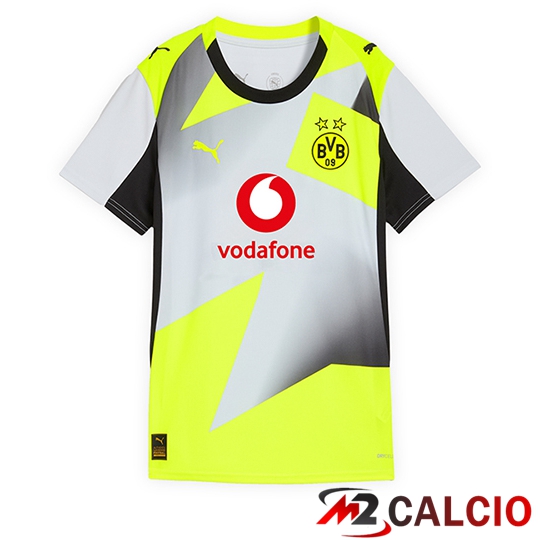 Maglie Calcio Dortmund Donna Seconda 2025/2026  Maglie Calcio Dortmund Donna Seconda 2025/2026