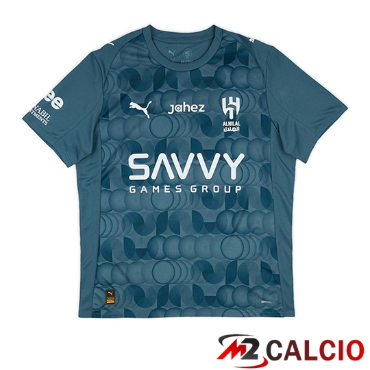 Maglie Calcio Al-Hilal Terza 2025/2026  Maglie Calcio Al-Hilal Terza 2025/2026
