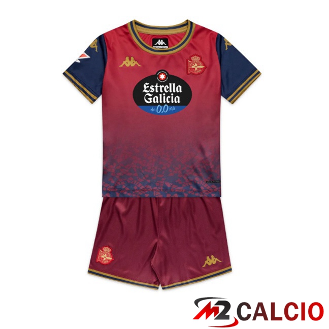 Maglie Calcio Deportivo de La Coruna Bambino Seconda Marrone 2025/2026