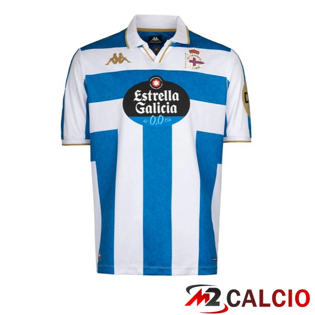 Maglie Calcio Deportivo de La Coruna Prima Blu Bianco 2025/2026