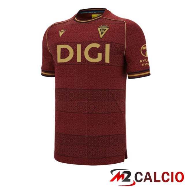 Maglie Calcio Cadiz CF Seconda Marrone 2025/2026  Maglie Calcio Cadiz CF Seconda Marrone 2025/2026