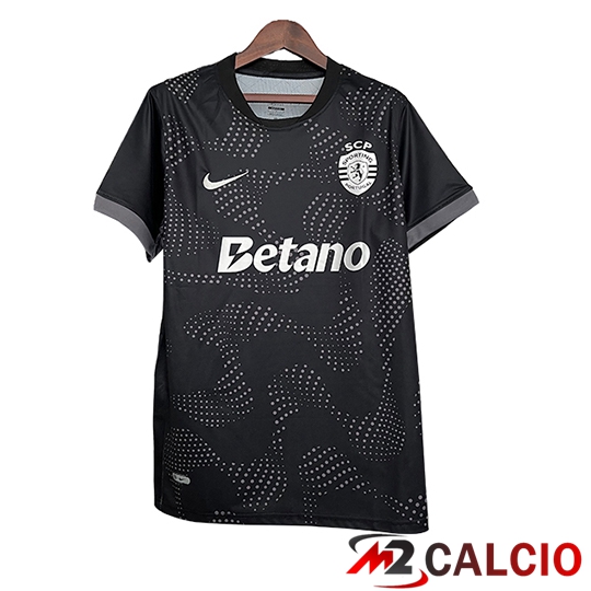 Maglie Calcio Sporting Special Edition Nero 2025/2026  Maglie Calcio Sporting Special Edition Nero 2025/2026