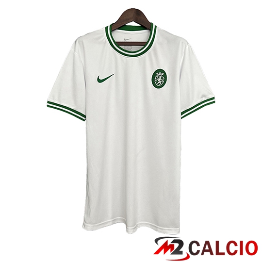 Maglie Calcio Sporting Special Edition Bianco 2025/2026  Maglie Calcio Sporting Special Edition Bianco 2025/2026