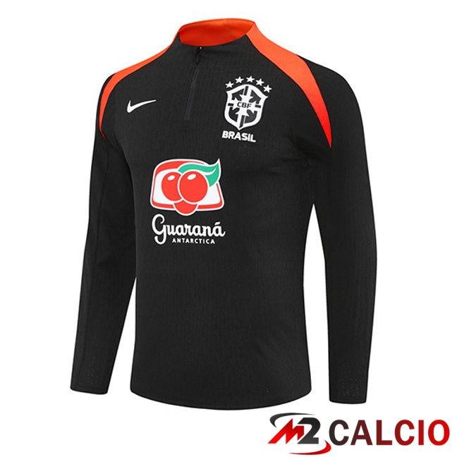 Felpa Allenamento Brasile Nero 2025/2026  Felpa Allenamento Brasile Nero 2025/2026