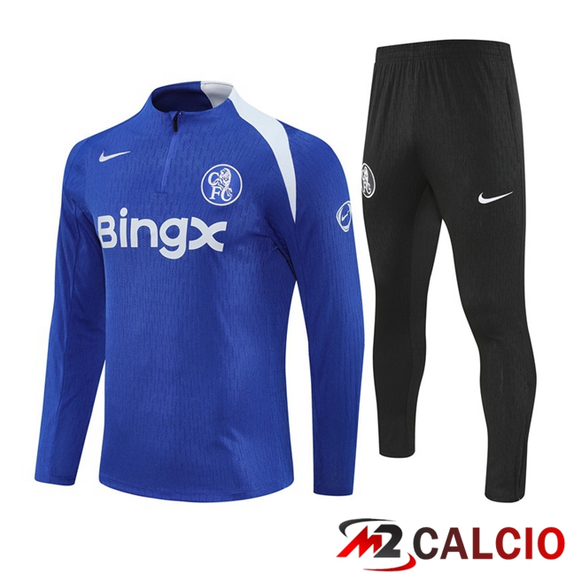 Insieme Tuta Calcio FC Chelsea Blu 2025/2026  Insieme Tuta Calcio FC Chelsea Blu 2025/2026