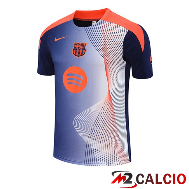 T Shirt Allenamento FC Barcellona Blu Reale 2025/2026  T Shirt Allenamento FC Barcellona Blu Reale 2025/2026