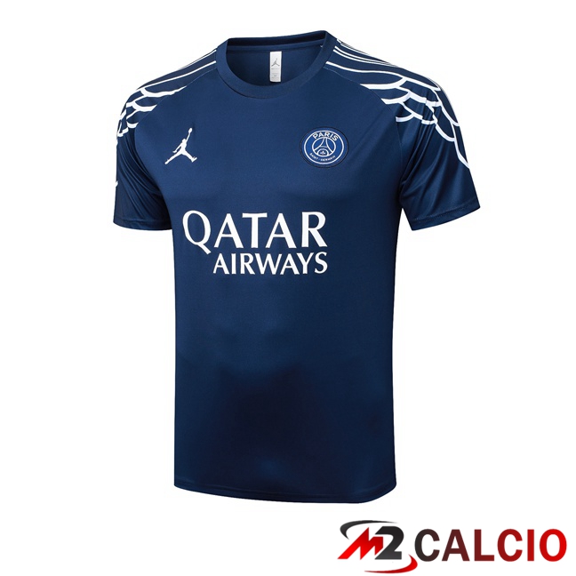 T Shirt Allenamento Paris PSG Blu Reale 2025/2026  T Shirt Allenamento Paris PSG Blu Reale 2025/2026