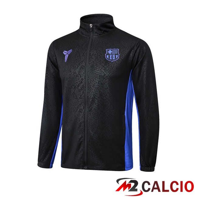 Giacca Calcio FC Barcellona Nero 2025/2026  Giacca Calcio FC Barcellona Nero 2025/2026