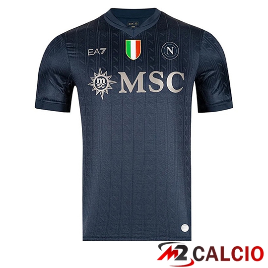 Maglie Calcio SSC Napoli Champions League Edition Nero 2025/2026  Maglie Calcio SSC Napoli Champions League Edition Nero 2025/2026