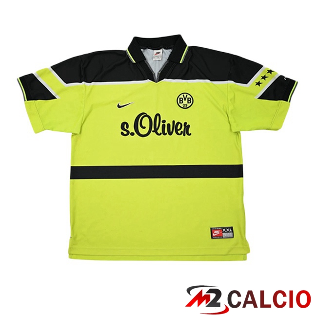 Maglie Calcio Dortmund BVB Retro Prima Giallo 1997-1998