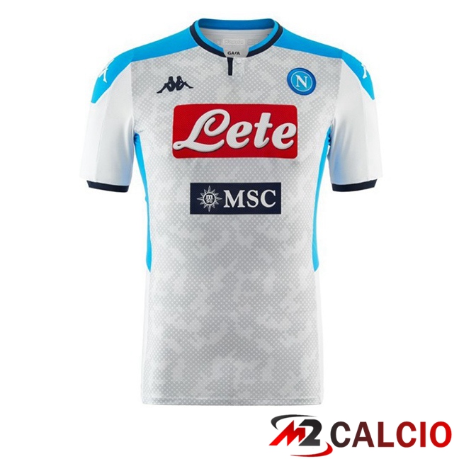 Maglie Calcio SSC Napoli Retro Terza Grigio 2019-2020  Maglie Calcio SSC Napoli Retro Terza Grigio 2019-2020
