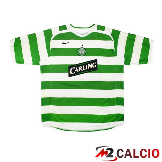 Maglie Calcio Celtic FC Retro Prima Verde Bianco 2006-2007  Maglie Calcio Celtic FC Retro Prima Verde Bianco 2006-2007